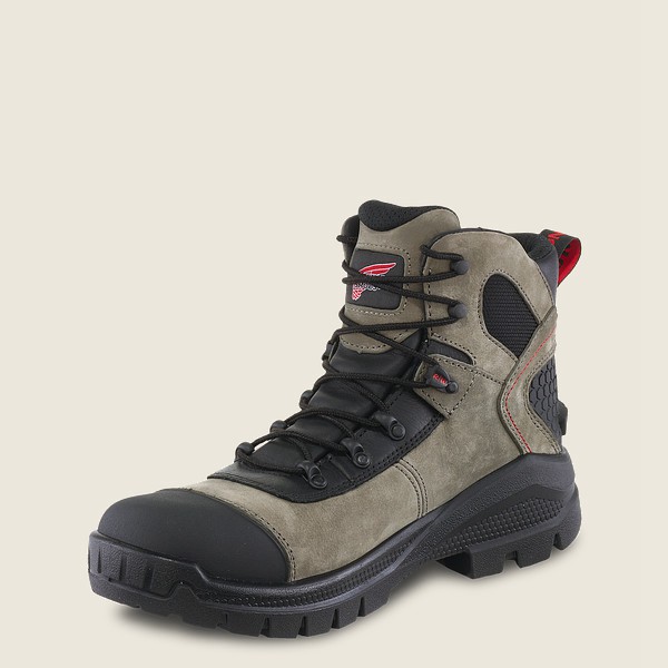 Red Wing Safety Boots Olive/Black - Mens Crv™ - 6-inch Toe - 5689-CBNKW